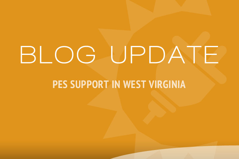 PES Supports Renewable-based Distributed Generation in West Virginia