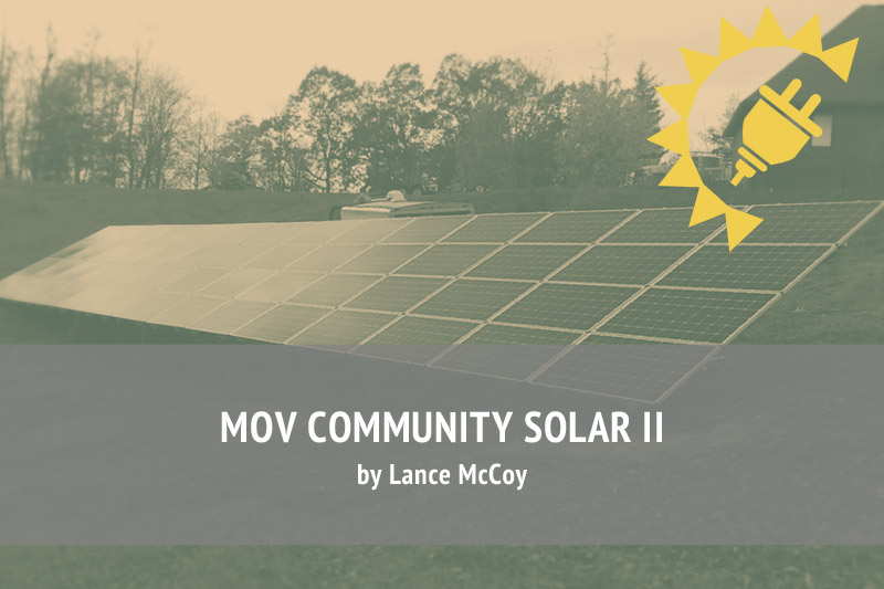 Let’s Do It Again! Here Comes MOV Community Solar II